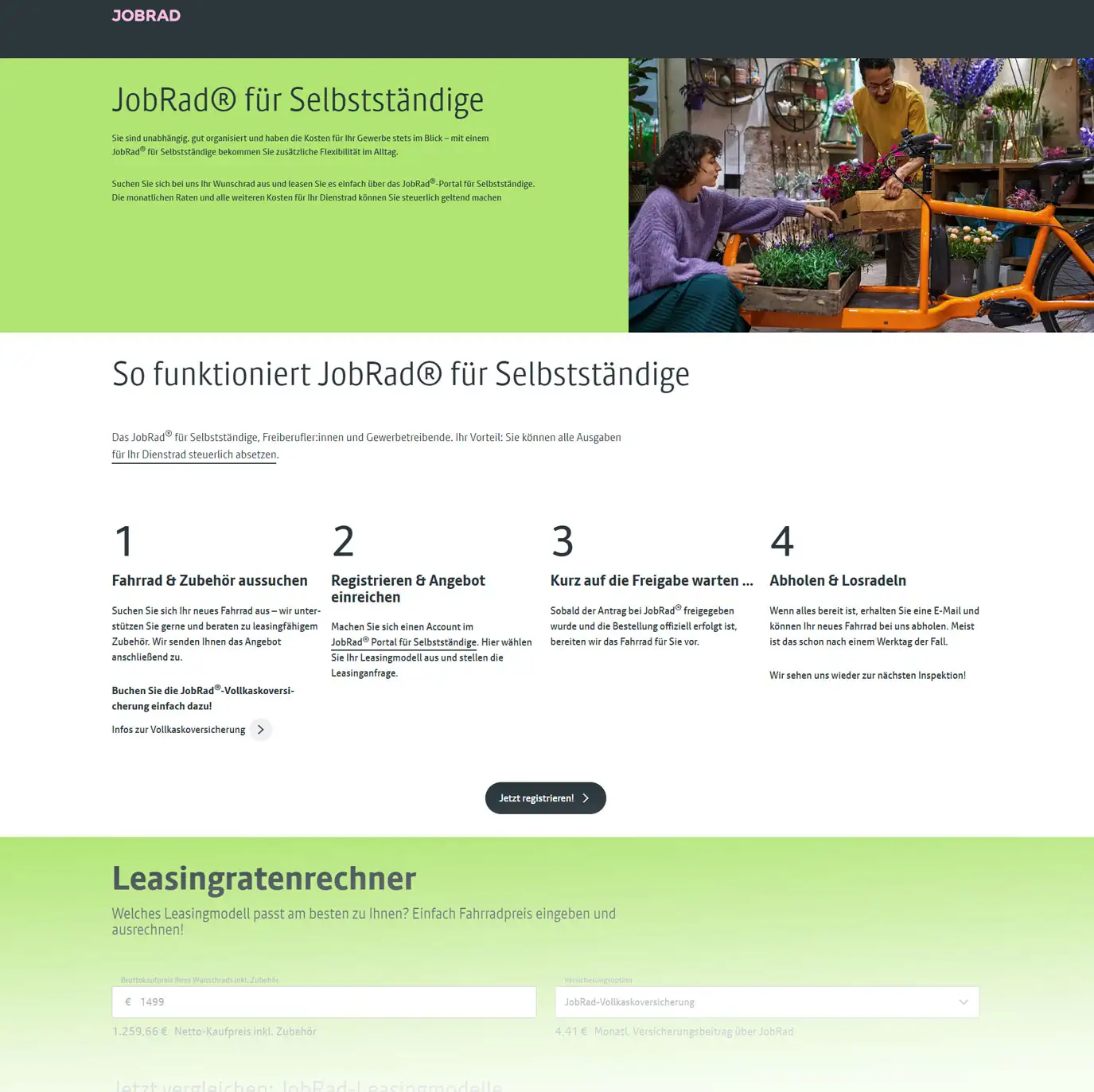iframe 5 dark JobRad für Selbstständige iframe 5 dark JobRad für Selbstständige