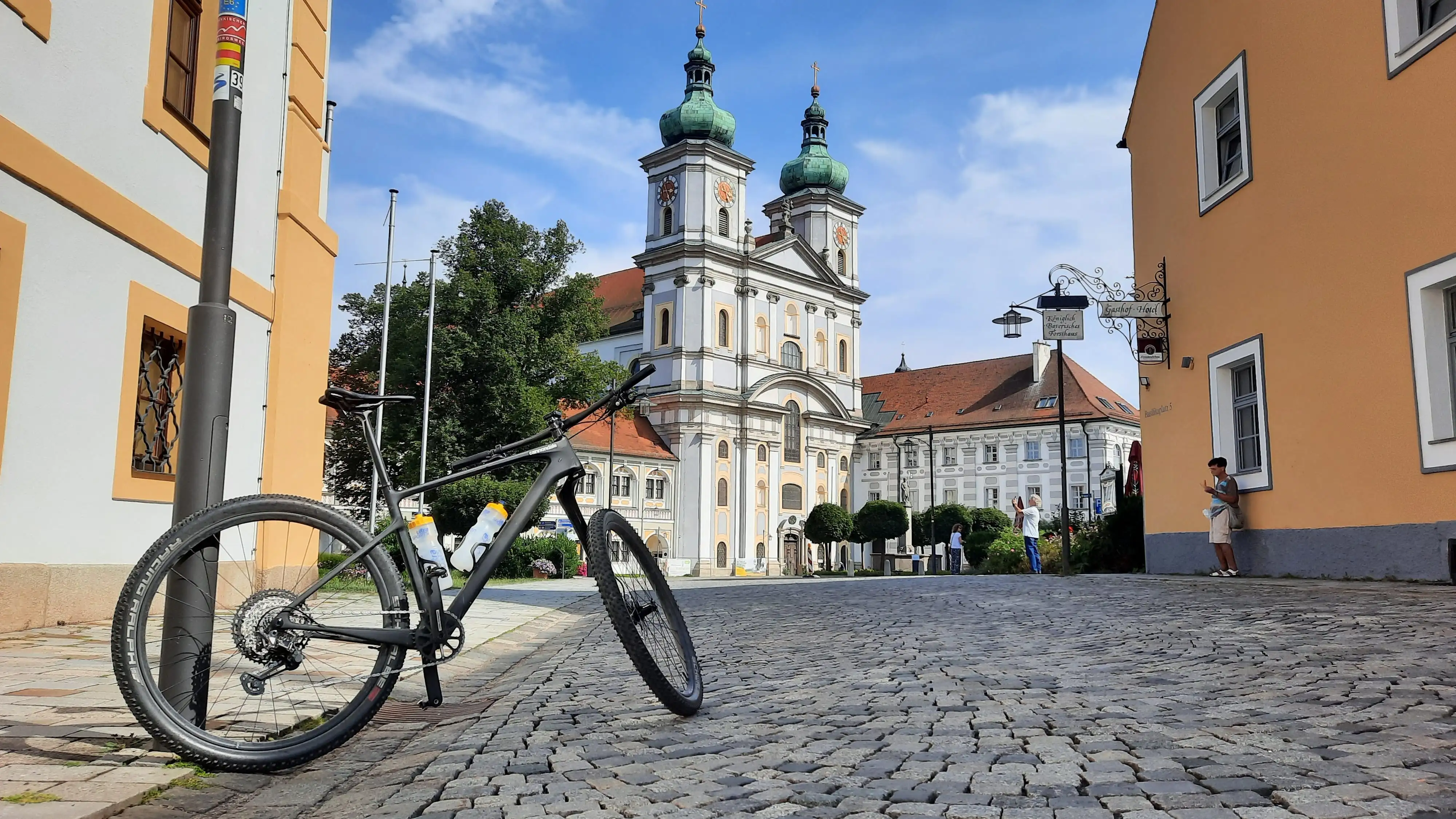 Fahrrad in Stadt